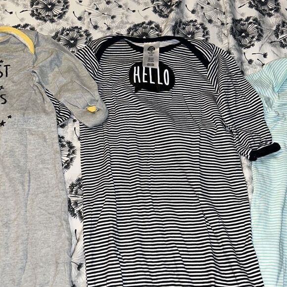 0-6m gerber cotton sleep sacks - Picture 3 of 4